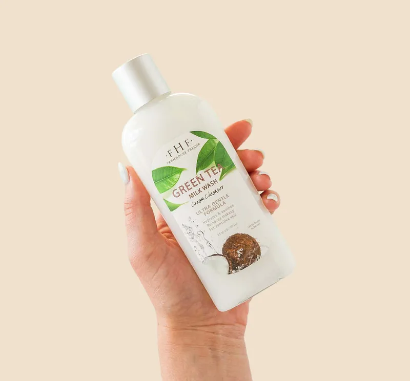 Goods Milk Wash Cream Cleanser, Green Tea