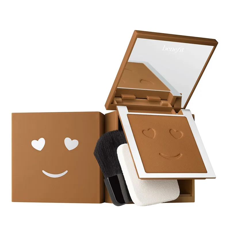 Hello Happy Velvet Powder Foundation, 12 Dark Warm