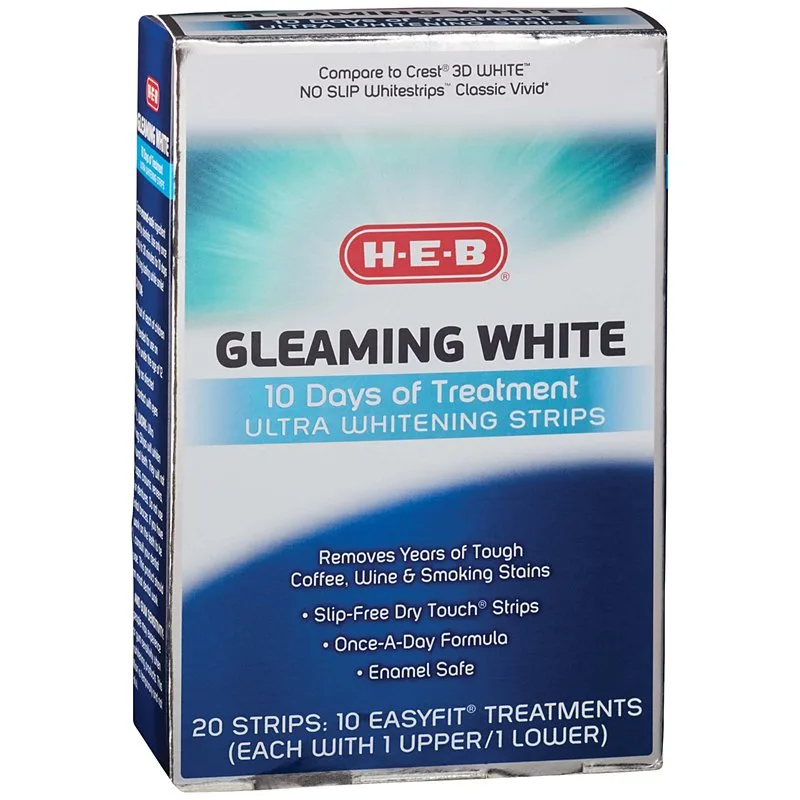 Gleaming White Ultra Whitening Strips