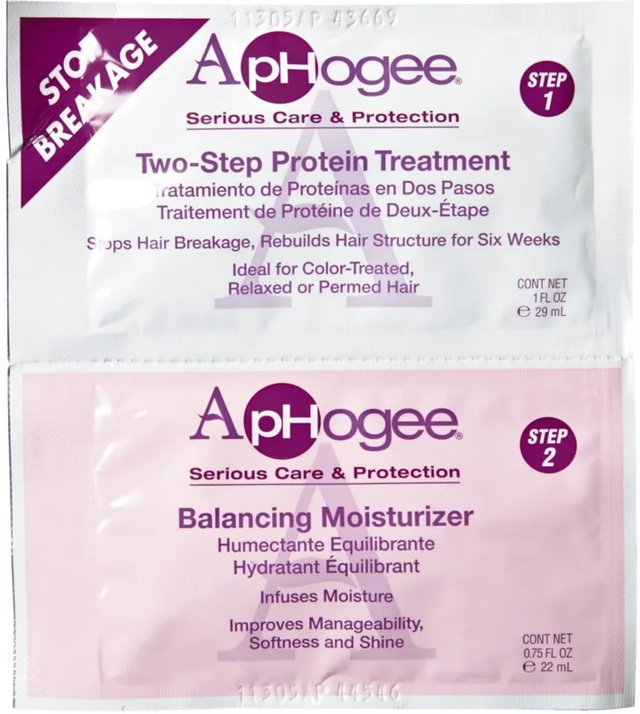 2 Step Hair Treatment Duo Kit - 1.75 fl oz: Moisturizing Liquid Hair Mask for Textured & All Types