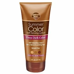 Sunless Summer Color Self Tanning Lotion, Deep Dark (2019 formulation)