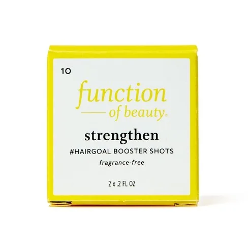 Strengthen #Hairgoal Booster Shots, Fragrance Free (2020 formulation)