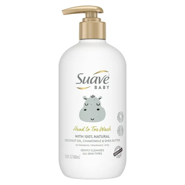 baby, Head to Toe Wash, Coconut Oil, Chamomile & Shea Butter