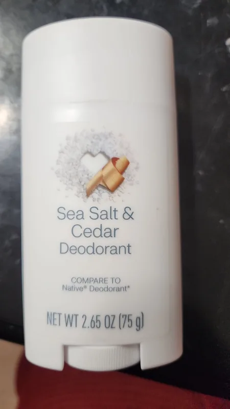 Deodorant, Sea Salt & Cedar