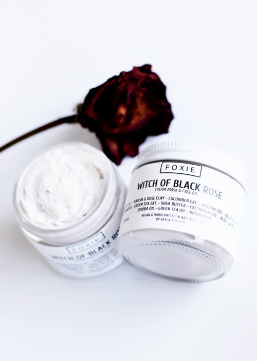 Cream Mask & Face Oil, Witch Of Black Rose (2020 formulation)