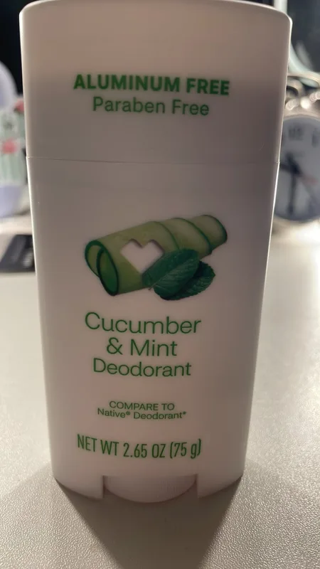 Deodorant, Cucumber & Mint