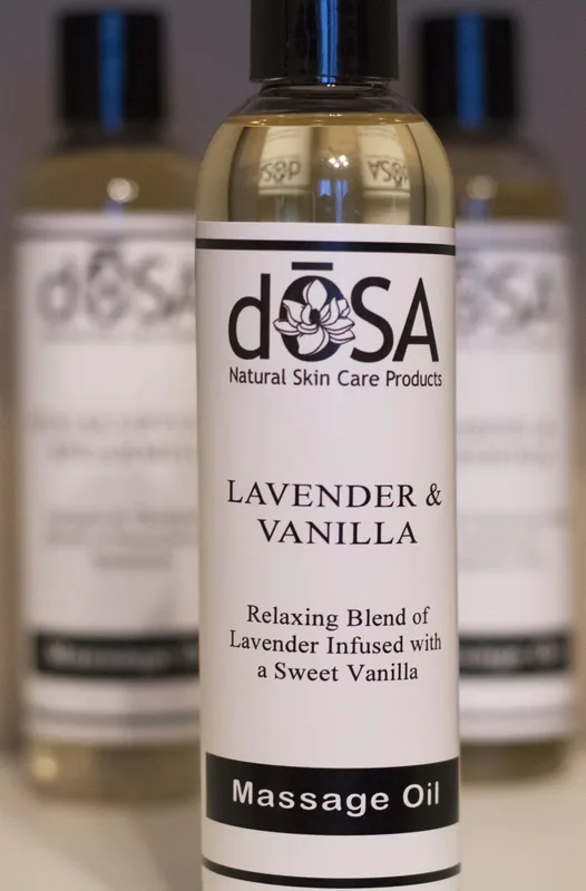 Massage Oil, Lavender & Vanilla (2020 formulation)