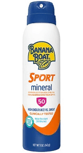 Sport Mineral Sunscreen Spray, SPF 50