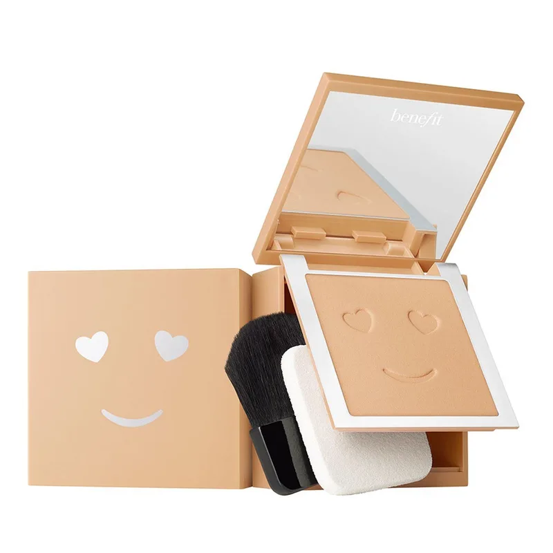 Hello Happy Velvet Powder Foundation, 4 Medium Neutral