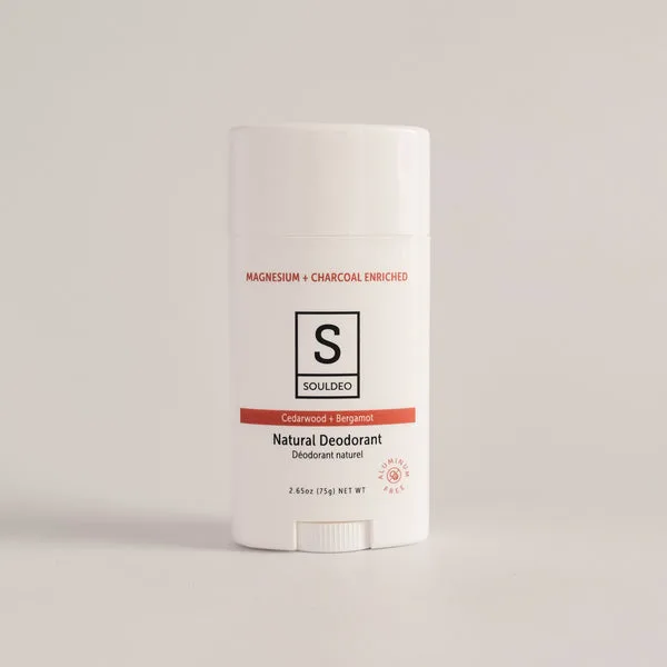 Naturals, Natural Deodorant, Cedarwood + Bergamot