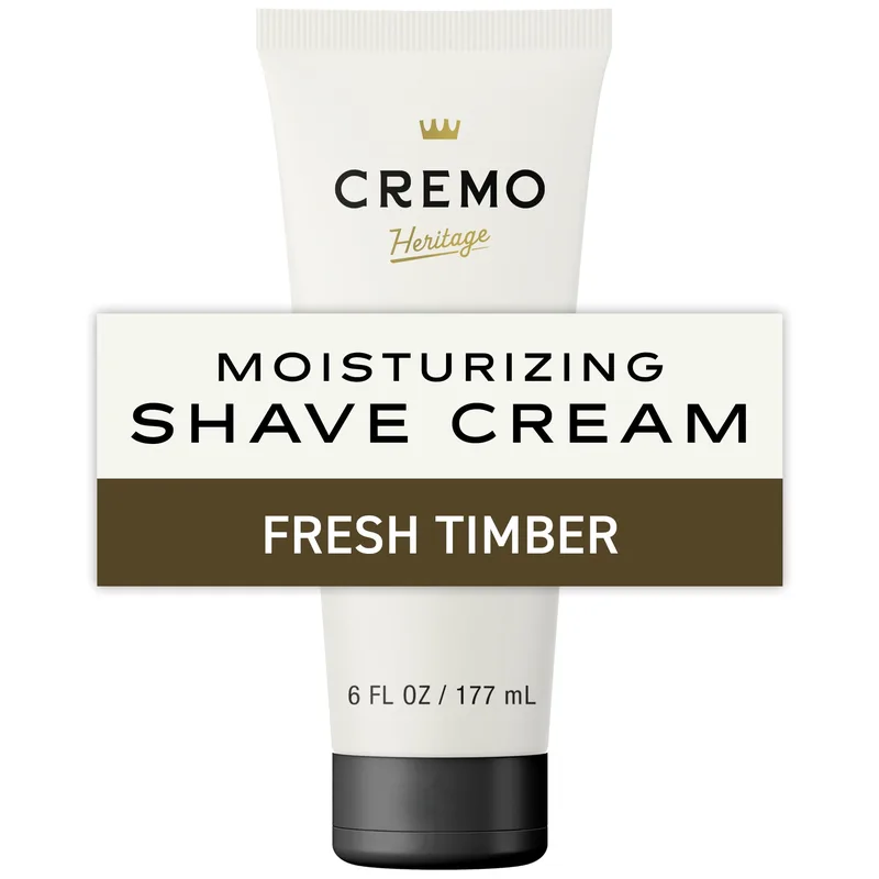 Heritage Green Men's Shave Cream, Fresh Timber Scent