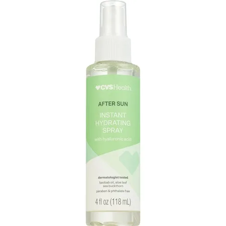 Health, After Sun Instant Hydrating Spray with Hyaluronic acid, Baobab Oil, Aloe Leaf Sea Buckthorn