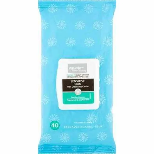 Beauty Sensitive Skin Wet Cleansing Cloths (2019 formulation)