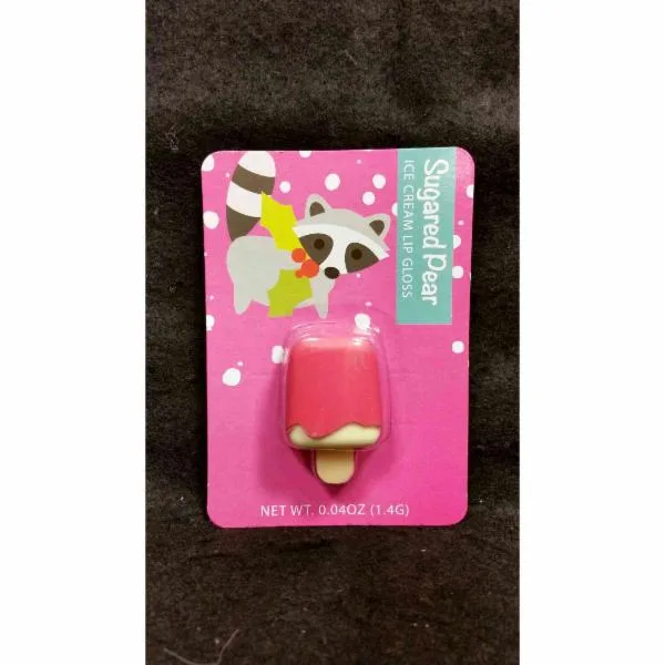 Ice Cream Lip Gloss, Sugared Pear (2019 formulation)