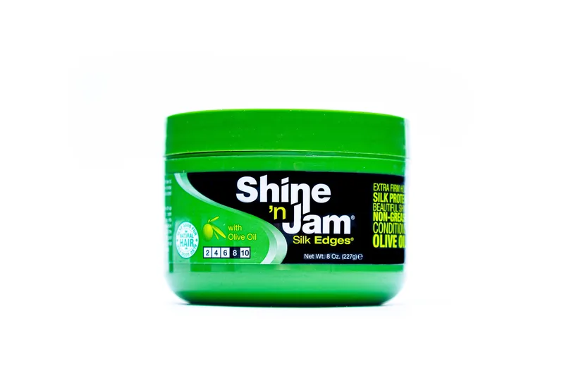Shine 'n Jam Conditioing Gel, Silk Edges