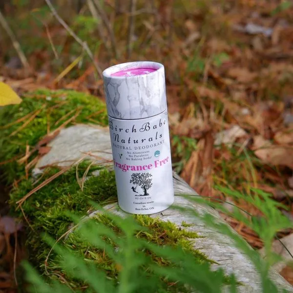 Natural Deodorant, Fragrance Free
