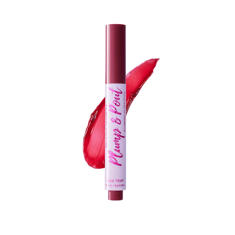 Plump & Pout Plumping Gloss Stick, Love Trap - Cherry Red