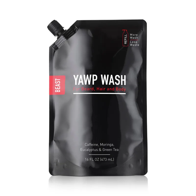 Extreme Yawp Wash ALL-IN-1 BEARD, HAIR & BODY WASH REFILL POUCH
