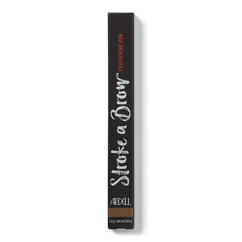 Stroke a Brow Feathering Pen, Medium Brown