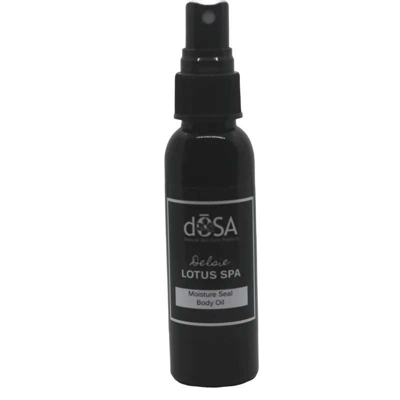 Spa Moisture Seal Body Oil, Delsie Lotus (2020 formulation)