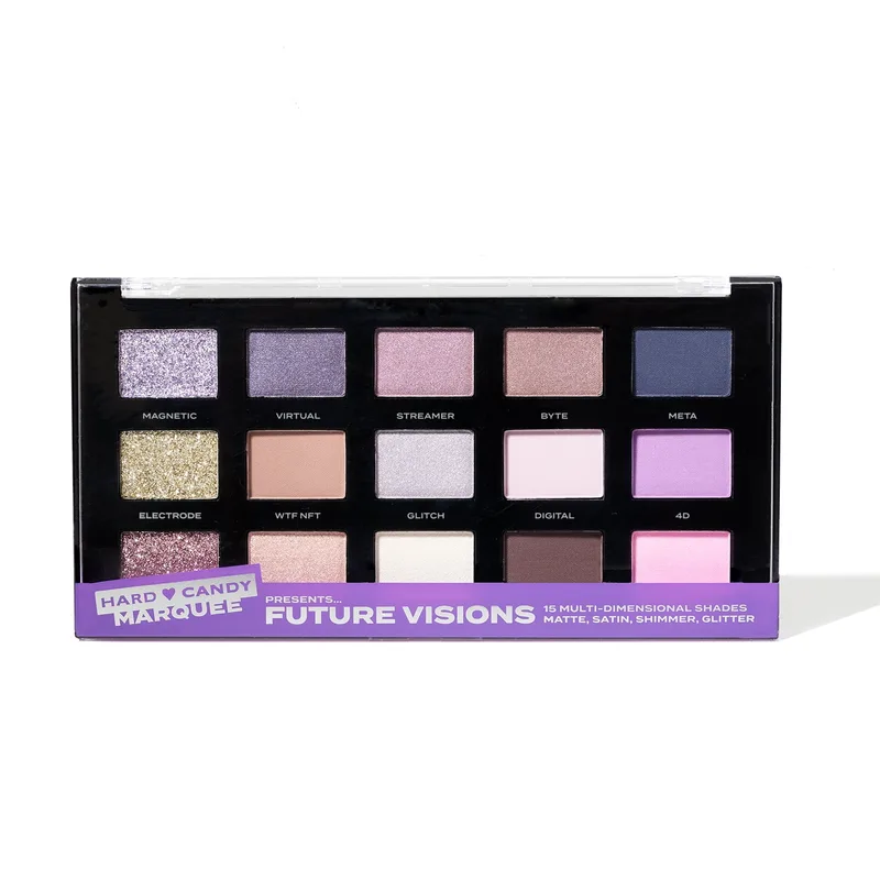 Marquee Shadow Palette, 15 Multi-dimensional Shades, Future Visions