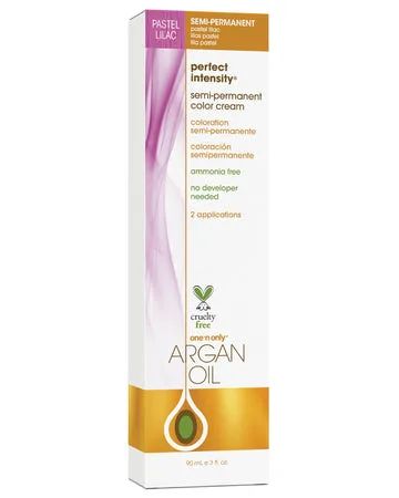 Argan Oil Semi Permanent Color Cream, Pastel Lilac