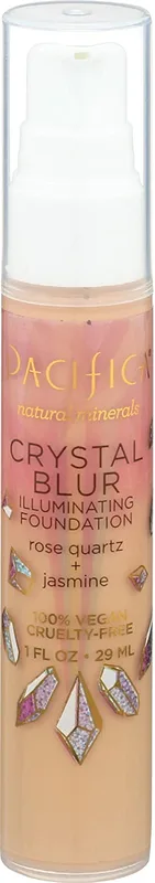 Natural Minerals Crystal Blur Illuminating Foundation, Light Porcelain (2018 formulation)