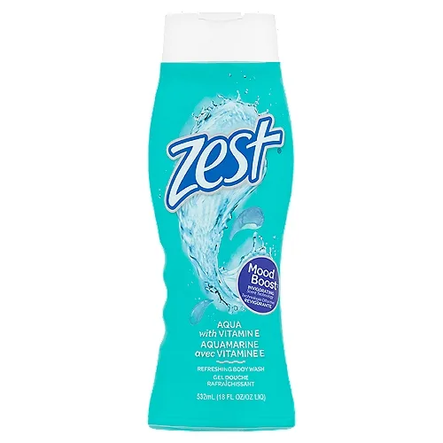 Refreshing Body Wash, Aqua With Vitamin E