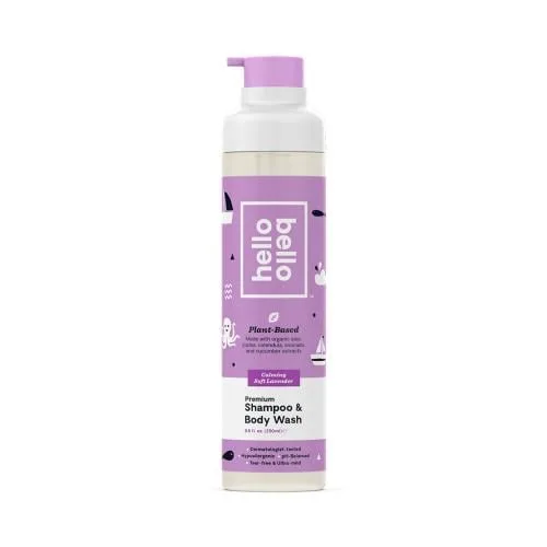 Premium Shampoo and Body Wash, Calming Soft Lavender (2020 formulation)