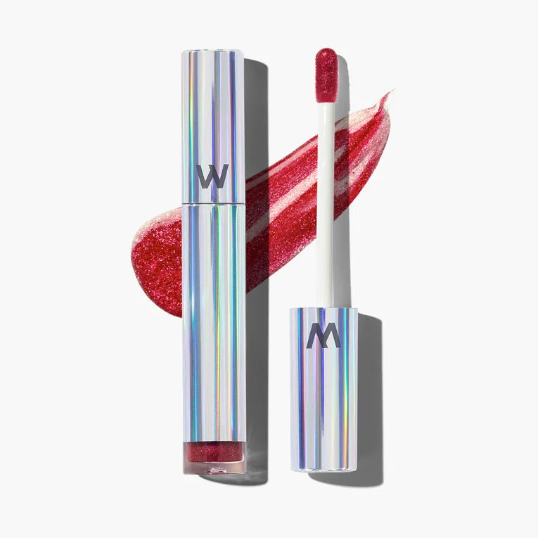WONDER BLADING Top Gloss, Red Glitter