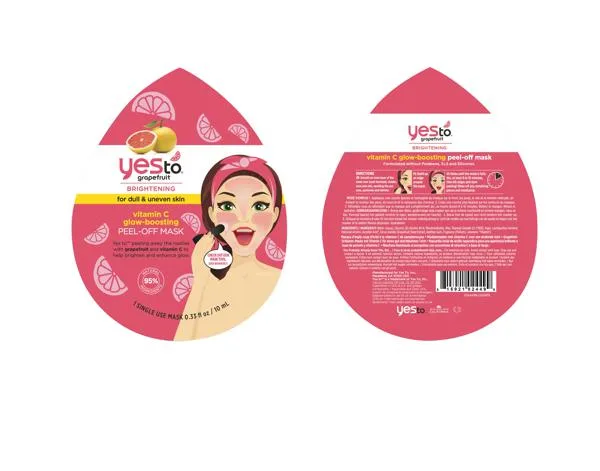 Yesto Peel Off Mask, Grapefruit