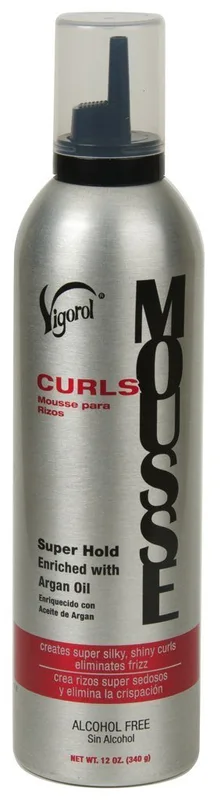 Mousse Curls Super Hold Enriched With Argan Oil (2020 formulation)