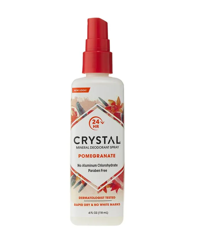 Mineral Deodorant Spray, Pomegranate