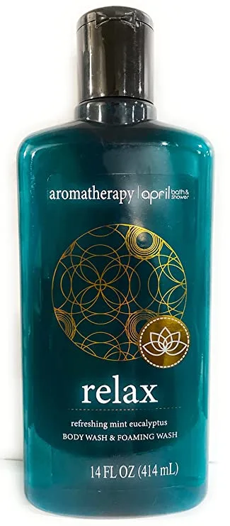 Refreshing Aromatherapy Relax Body Wash & Foaming Wash, Mint Eucalyptus