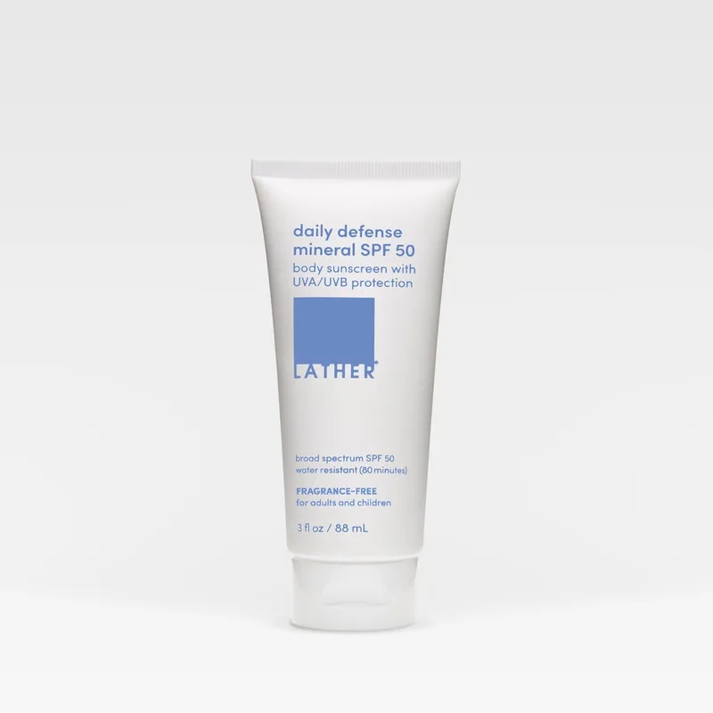Daily Defense Mineral Body Sunscreen, SPF 50