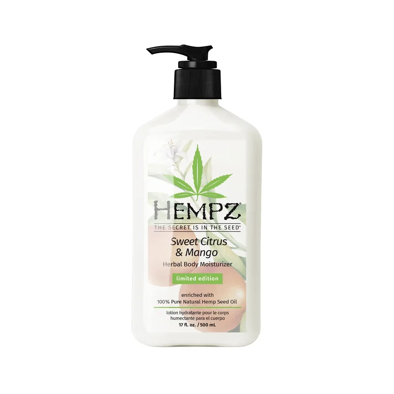 Herbal Body Lotion, Sweet Citrus & Mango