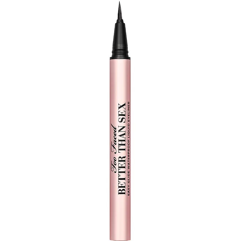 Better Than Sex Easy Glide Waterproof Liquid Eyeliner, Deepest Black