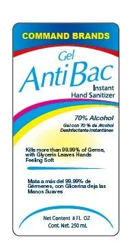 Gel Anti Bac Instant Hand Sanitizer (2020 formulation)