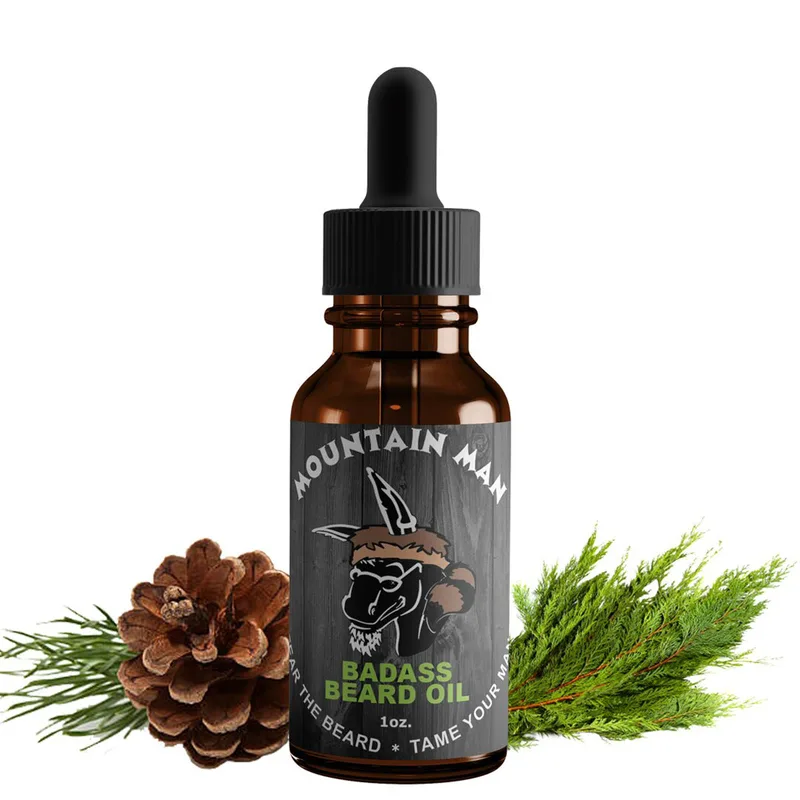 The Mountain Man Badass Beard Oil