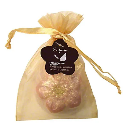 Painted Bloom Bath Bomb, Frankincense & Myrrh (2020 formulation)