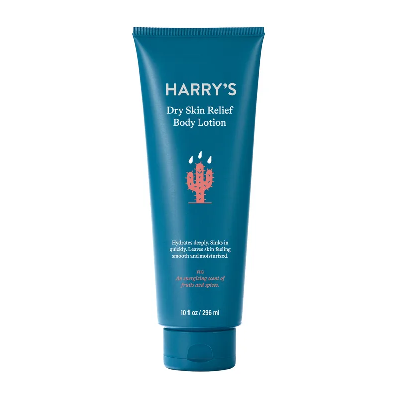 Men's Dry Skin Relief Body Lotion, Fig Scent