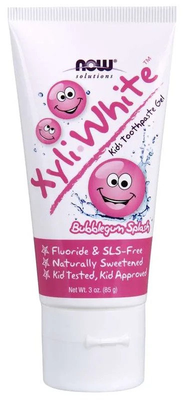 Xyli White Kids Toothpaste Gel, Bubblegum Splash