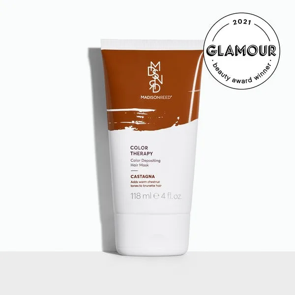 Color Therapy Color Depositing Hair Mask, Castagna