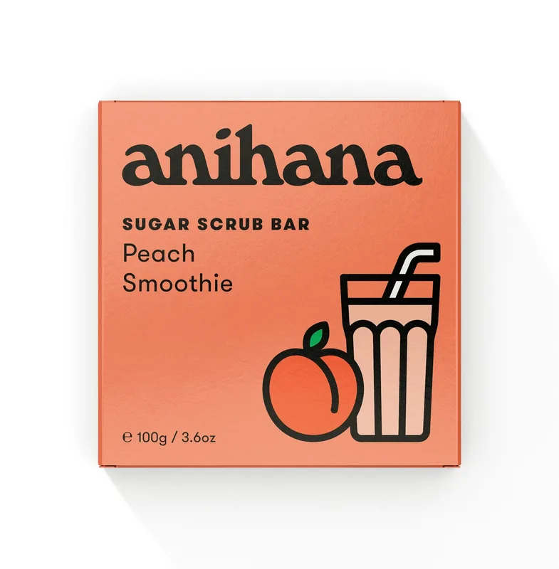 Peach Smoothie Sugar Scrub Bar