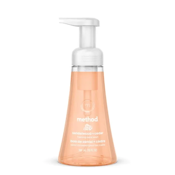 Foaming Hand Wash - Sandalwood + Cedar - 10 fl oz: Paraben & Phthalate-Free, Plastic Pump, Animal By-Product-Free