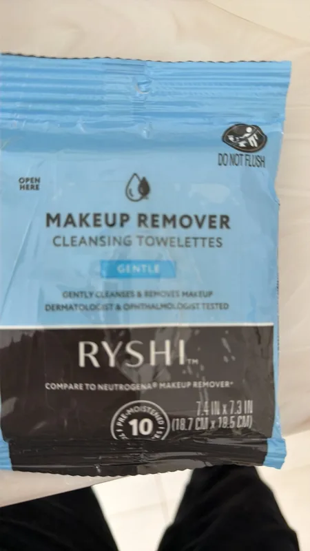 Makeup Remover Cleansing Towelettes Gentle