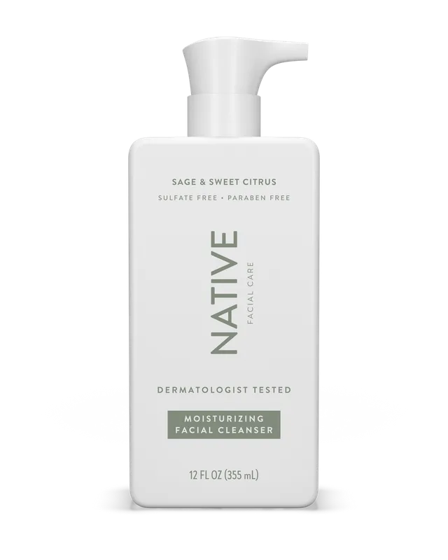 Moisturizing Facial Cleanser, Sage & Sweet Citrus