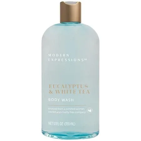 Body Wash, Eucalyptus and White Tea