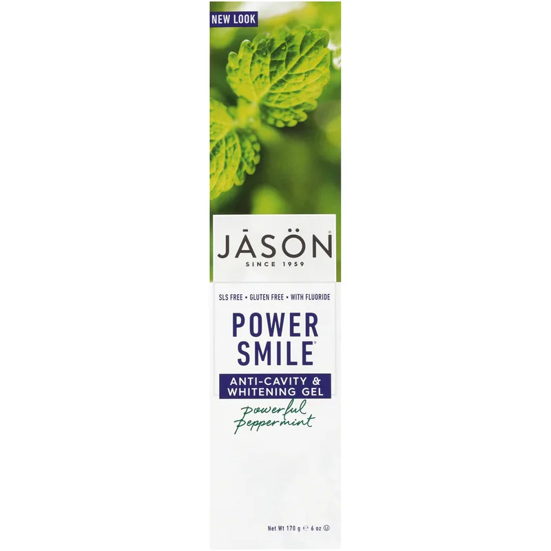 Powersmile Anti-Cavity & Whitening Gel, Powerful Peppermint (2018 formulation)