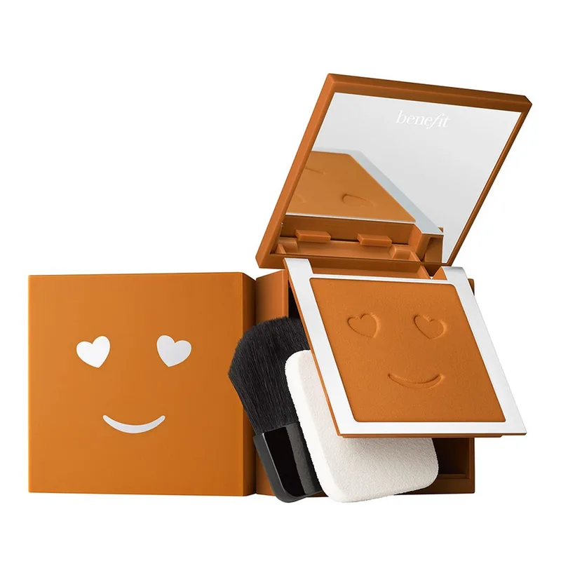 Hello Happy Velvet Powder Foundation, 10 Deep Warm